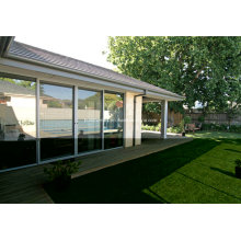 Pleasant Slimline Sliding Double Glass Aluminium Windows and Doors